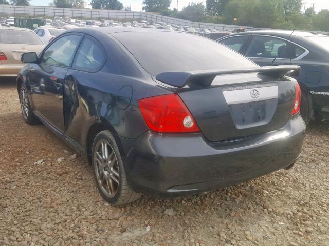 JTKDE177870194517 - 2007 TOYOTA SCION TC გრაფიტი ფოტო 3