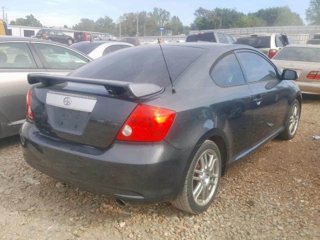 JTKDE177870194517 - 2007 TOYOTA SCION TC გრაფიტი ფოტო 4