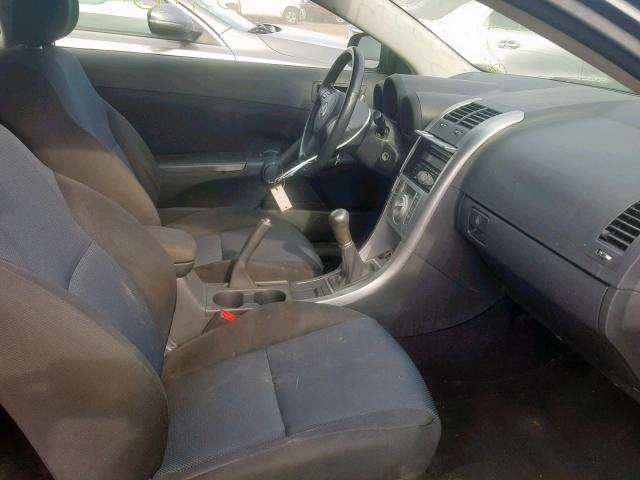 JTKDE177870194517 - 2007 TOYOTA SCION TC გრაფიტი ფოტო 5