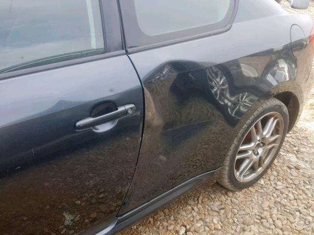 JTKDE177870194517 - 2007 TOYOTA SCION TC გრაფიტი ფოტო 9