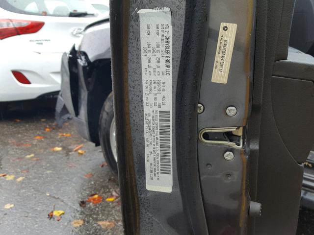 1C4NJCBA4FD226117 - 2015 JEEP COMPASS SP 灰色 照片 10