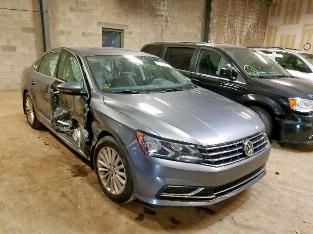 1VWBT7A31GC031586 - 2016 VOLKSWAGEN PASSAT SE GRAY photo 1