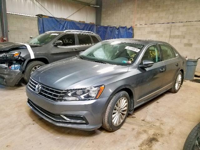 1VWBT7A31GC031586 - 2016 VOLKSWAGEN PASSAT SE GRAY photo 2