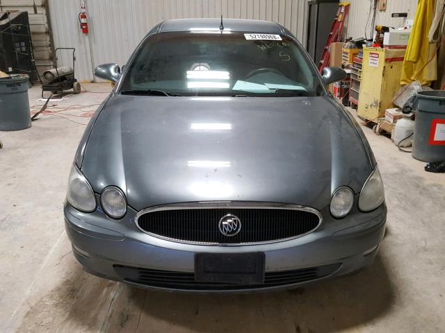 2G4WD532651285710 - 2005 BUICK LACROSSE C GRAY photo 9