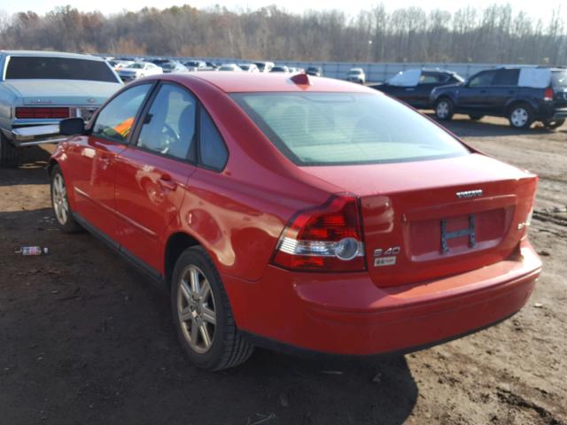 YV1MS382072296455 - 2007 VOLVO S40 2.4I RED photo 3