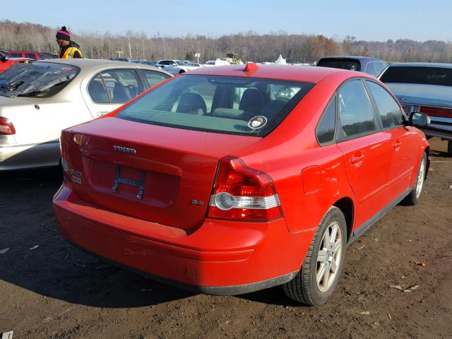 YV1MS382072296455 - 2007 VOLVO S40 2.4I RED photo 4