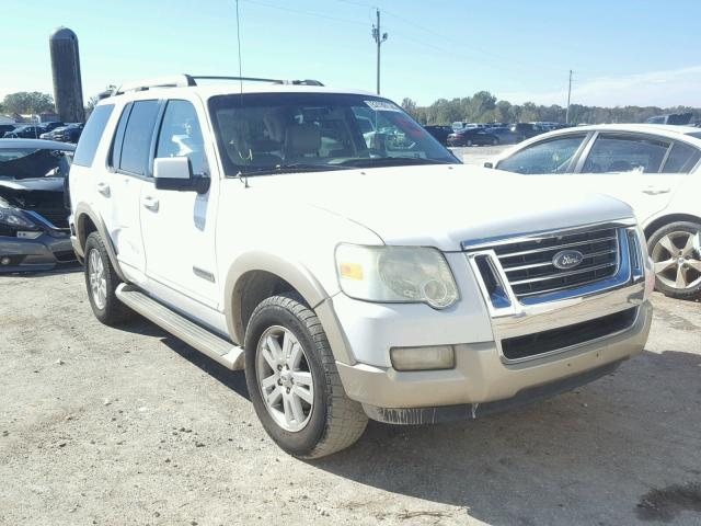 1FMEU64886UB36323 - 2006 FORD EXPLORER E WHITE photo 1