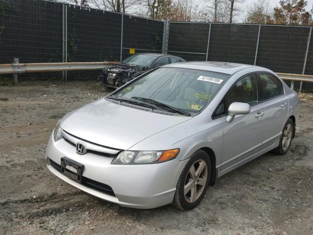 2HGFA169X8H520377 - 2008 HONDA CIVIC EXL 银色 照片 2