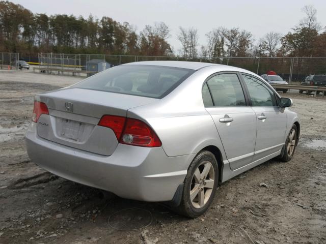 2HGFA169X8H520377 - 2008 HONDA CIVIC EXL 银色 照片 4
