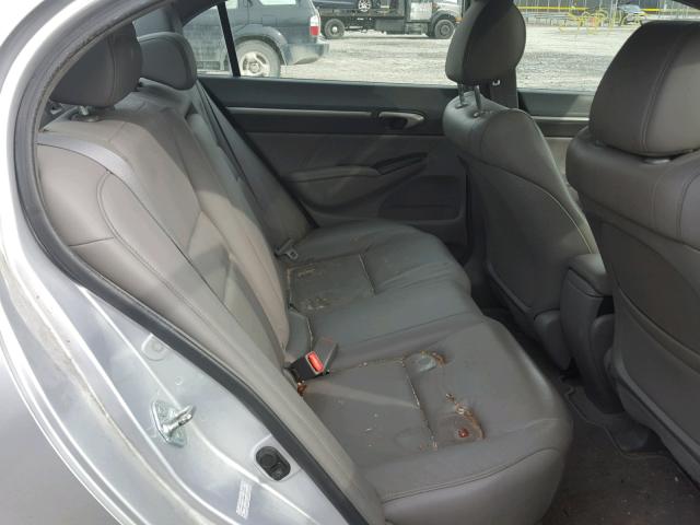 2HGFA169X8H520377 - 2008 HONDA CIVIC EXL 银色 照片 6
