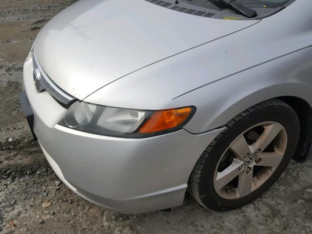2HGFA169X8H520377 - 2008 HONDA CIVIC EXL 银色 照片 9