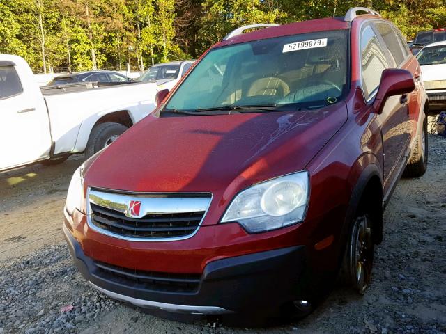 3GSCL33P49S572911 - 2009 SATURN VUE XE RED photo 2