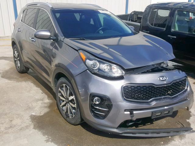 KNDPN3ACXH7086219 - 2017 KIA SPORTAGE E GRAY photo 1