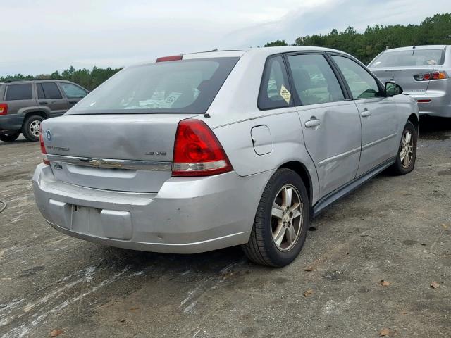 1G1ZT64855F341778 - 2005 CHEVROLET MALIBU MAX SILVER photo 4