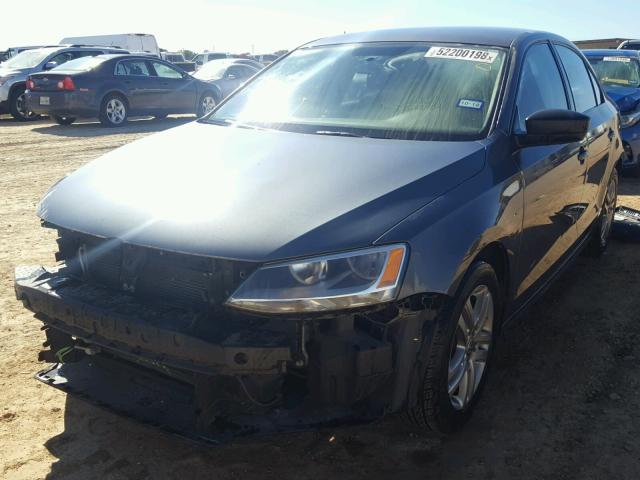 3VW2K7AJ7FM227479 - 2015 VOLKSWAGEN JETTA BASE 灰色 照片 2