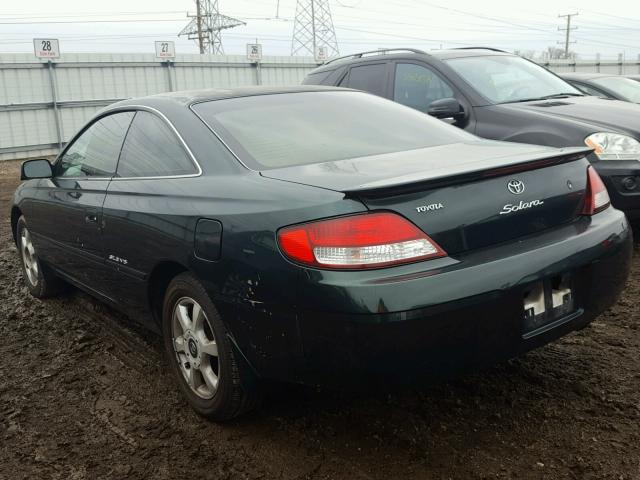 2T1CF28P8XC200066 - 1999 TOYOTA CAMRY SOLA GREEN photo 3