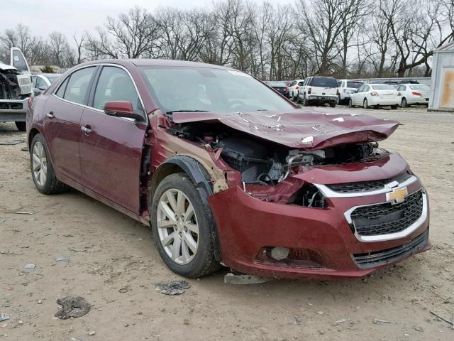 1G11E5SA0GF139327 - 2016 CHEVROLET MALIBU LIM 栗色 照片 1