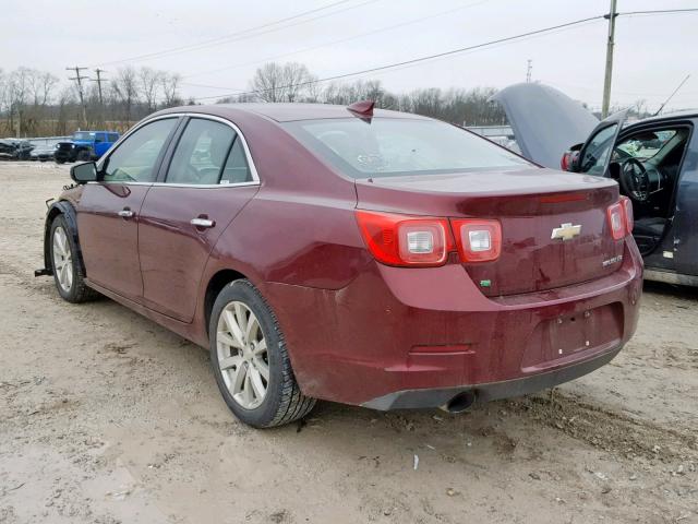 1G11E5SA0GF139327 - 2016 CHEVROLET MALIBU LIM 栗色 照片 3