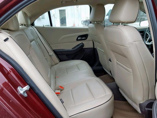 1G11E5SA0GF139327 - 2016 CHEVROLET MALIBU LIM 栗色 照片 6