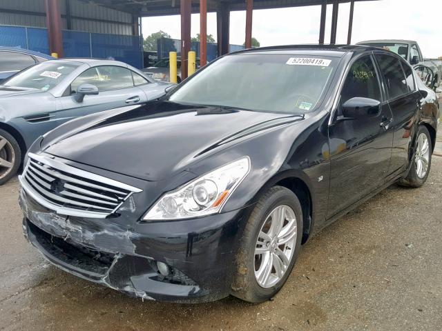 JN1CV6AP2FM500484 - 2015 INFINITI Q40 BLACK photo 2