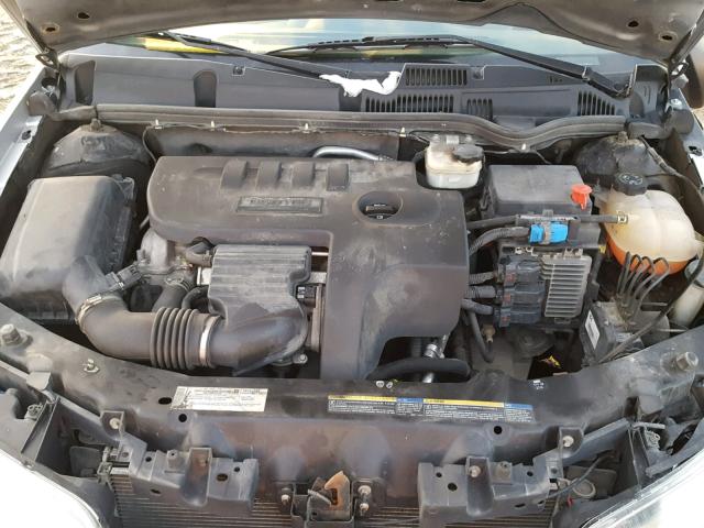 1G8AW15B77Z162792 - 2007 SATURN ION LEVEL SILVER photo 7