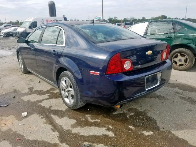 1G1ZH57B59F108119 - 2009 CHEVROLET MALIBU 1LT 蓝色 照片 3