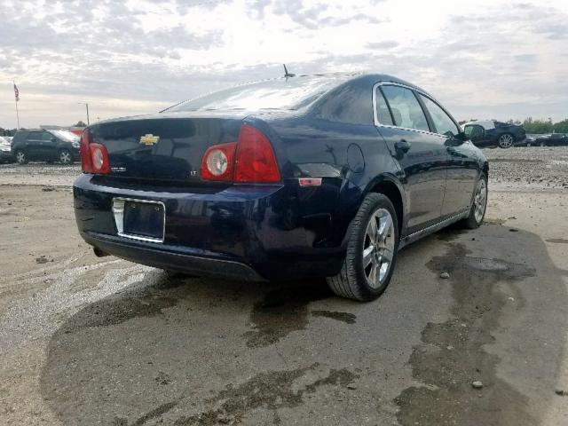 1G1ZH57B59F108119 - 2009 CHEVROLET MALIBU 1LT 蓝色 照片 4