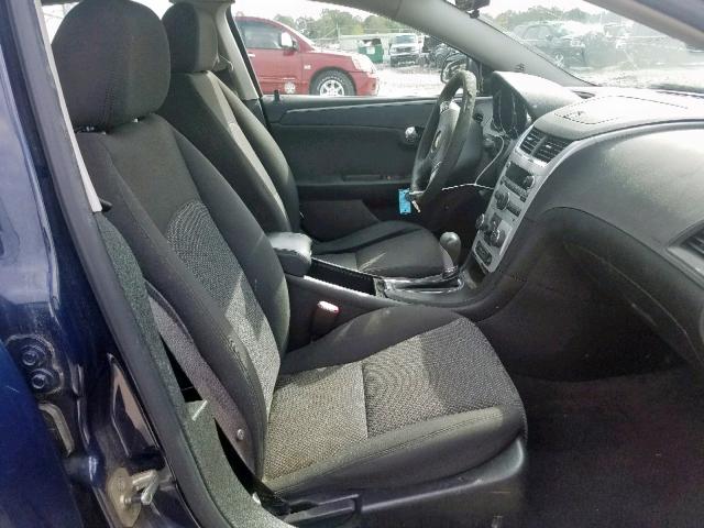 1G1ZH57B59F108119 - 2009 CHEVROLET MALIBU 1LT 蓝色 照片 5