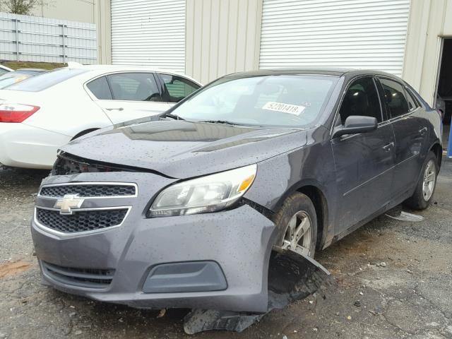 1G11B5SA6DF152040 - 2013 CHEVROLET MALIBU LS GRAY photo 2