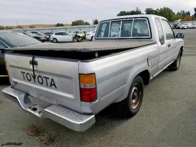 JT4RN93PXM5032419 - 1991 TOYOTA PICKUP 1/2 SILVER photo 4