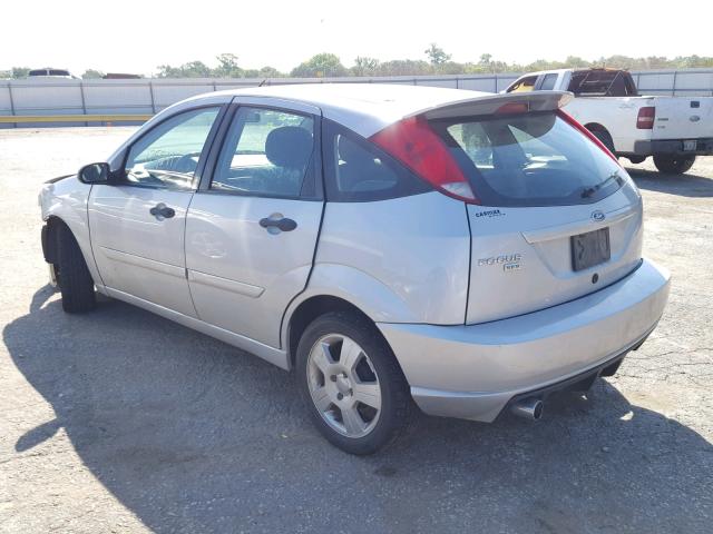 1FAFP37N27W271860 - 2007 FORD FOCUS ZX5 SILVER photo 3