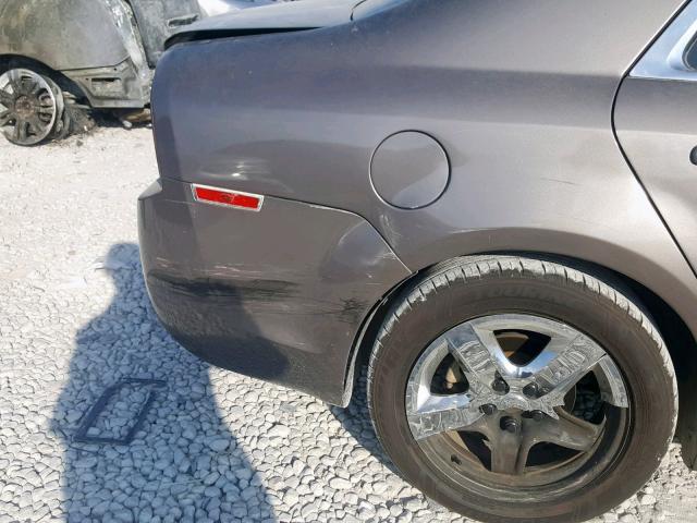 1G1ZC5EB6AF136002 - 2010 CHEVROLET MALIBU 1LT 灰色 照片 9