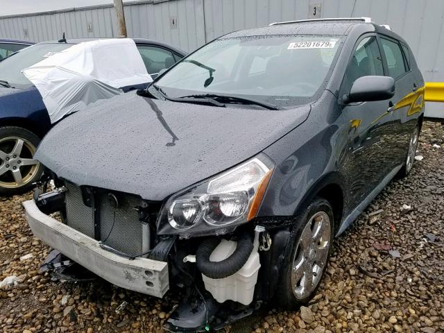 5Y2SM67059Z456624 - 2009 PONTIAC VIBE GRAY photo 2