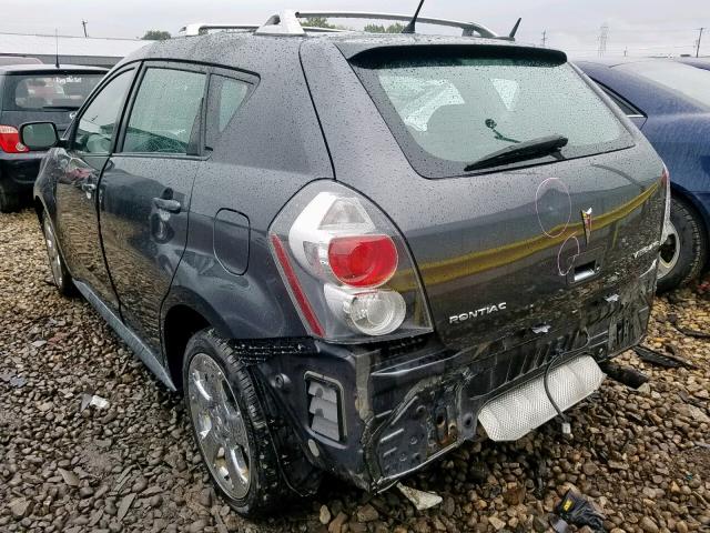 5Y2SM67059Z456624 - 2009 PONTIAC VIBE GRAY photo 3