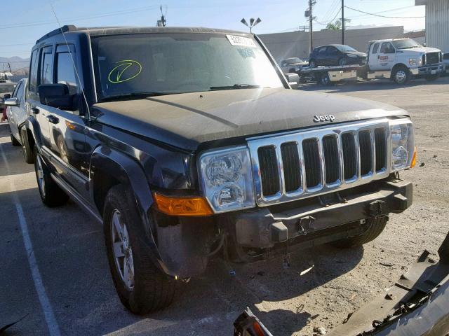 1J8HG48K87C546896 - 2007 JEEP COMMANDER შავი ფოტო 1