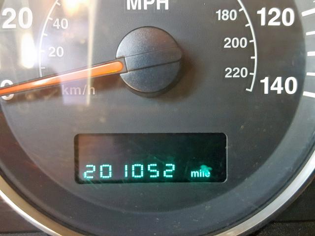 1J8HG48K87C546896 - 2007 JEEP COMMANDER შავი ფოტო 8