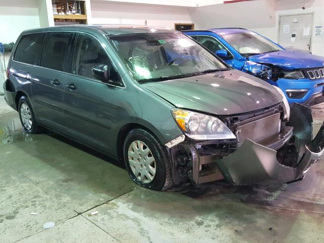 5FNRL38208B076708 - 2008 HONDA ODYSSEY LX GRAY photo 1