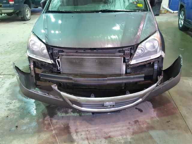 5FNRL38208B076708 - 2008 HONDA ODYSSEY LX GRAY photo 9