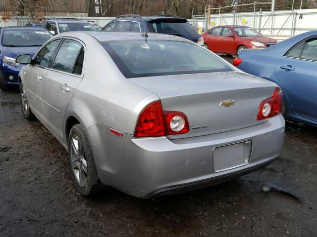 1G1ZH57B98F240573 - 2008 CHEVROLET MALIBU 1LT SILVER photo 3