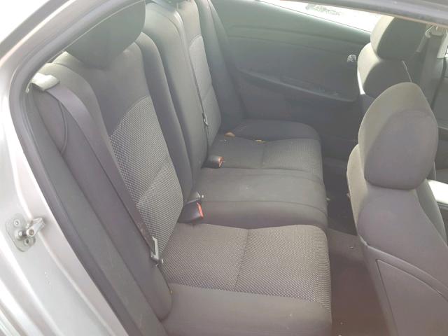 1G1ZH57B98F240573 - 2008 CHEVROLET MALIBU 1LT SILVER photo 6