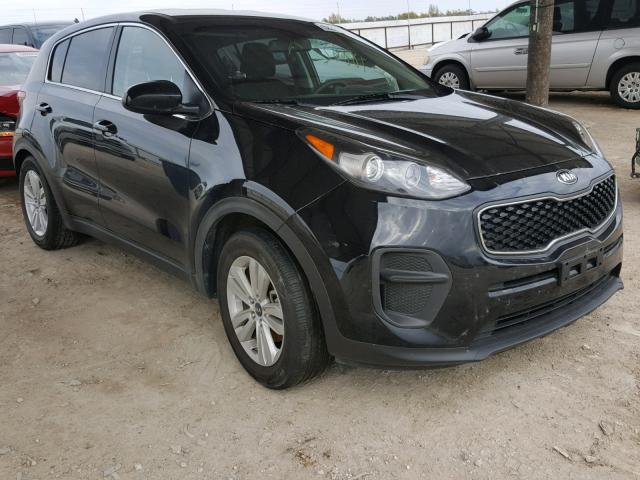 KNDPM3AC8J7322892 - 2018 KIA SPORTAGE L BLACK photo 1