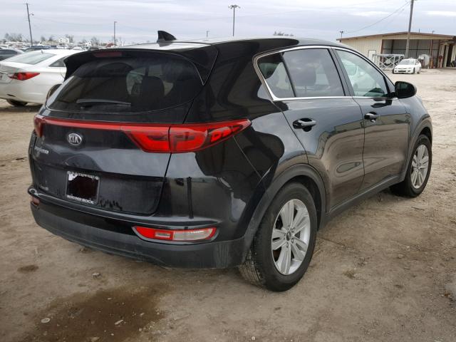 KNDPM3AC8J7322892 - 2018 KIA SPORTAGE L BLACK photo 4