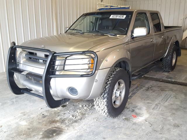 1N6ED29X33C426822 - 2003 NISSAN FRONTIER C TAN photo 2