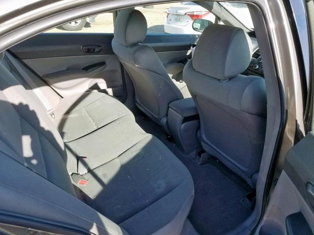 2HGFA16367H013499 - 2007 HONDA CIVIC DX GRAY photo 6