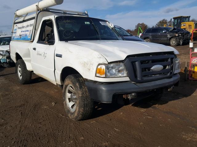 1FTYR10D06PA49099 - 2006 FORD RANGER WHITE photo 1