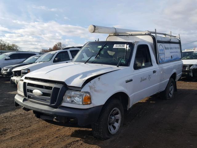 1FTYR10D06PA49099 - 2006 FORD RANGER WHITE photo 2