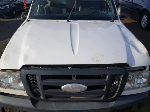 1FTYR10D06PA49099 - 2006 FORD RANGER WHITE photo 7