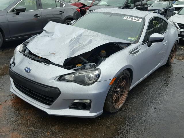 JF1ZCAB12F9602905 - 2015 SUBARU BRZ 2.0 PR SILVER photo 2