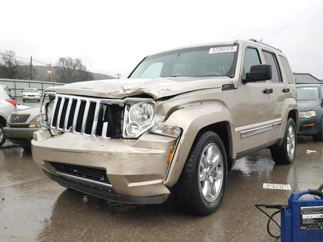 1J4PN5GK3BW502127 - 2011 JEEP LIBERTY LI GOLD photo 2