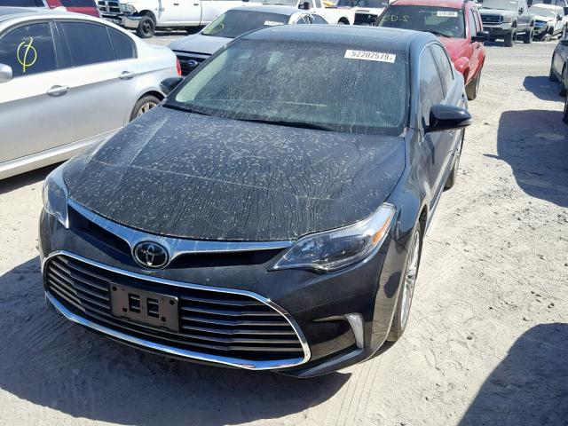 4T1BK1EB3HU246138 - 2017 TOYOTA AVALON XLE BLACK photo 2
